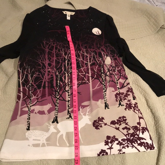 Purple Night Forrest Dress/Tunic - Picture 4 of 4